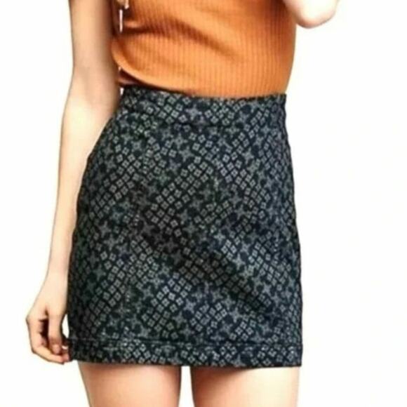 Free People Modern Femme Starlight Mini Skirt - Picture 1 of 6